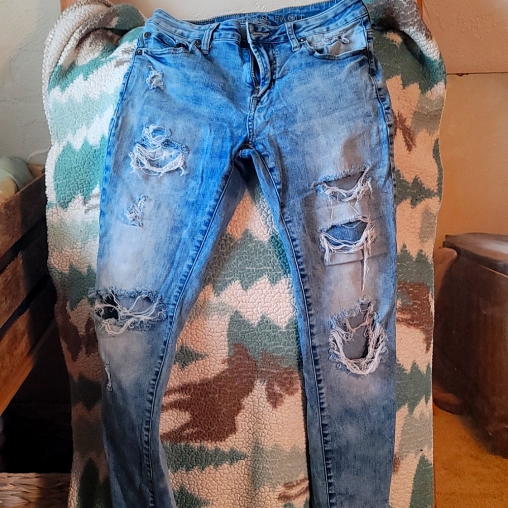 American Eagle Midrise Skinnys